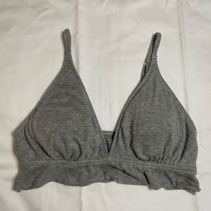 Grey bralette